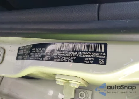 2016 Jeep Renegade Latitude из США, поврежденный, VIN ZACCJABT8GPC47875